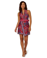 Adrianna Women's Sleeveless V-Neck Sheath Dress