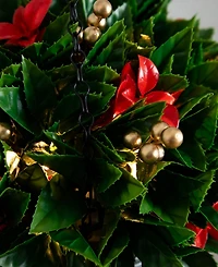 Nearly Natural 24" Pre-Lit Uv Resistant Artificial Christmas Led Lights Indoor and Outdoor