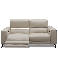 Neiwert 2-Pc. Leather Sofa Sectional with 2 Power Recliners
