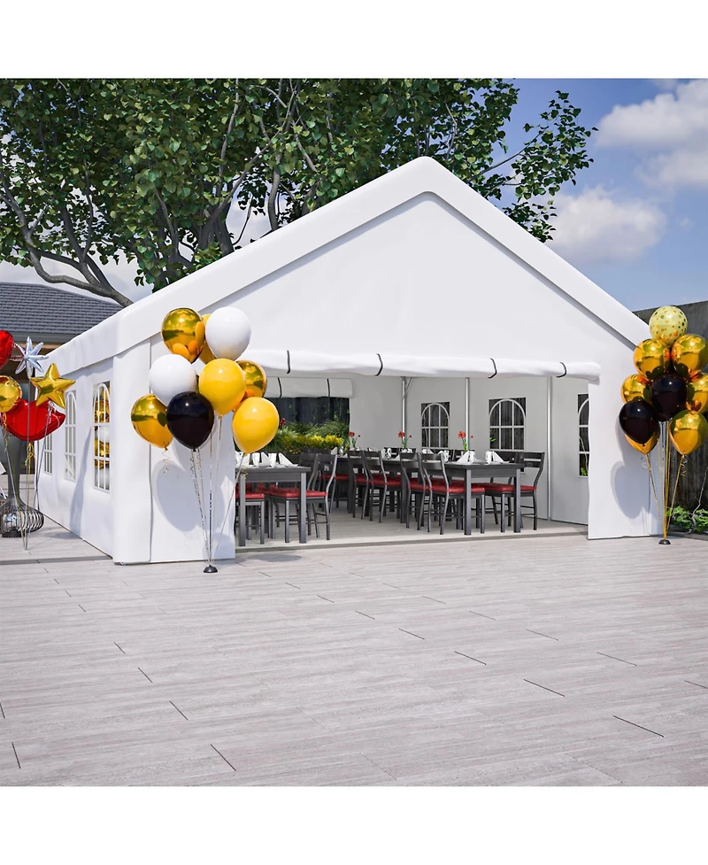 Streamdale Furniture 20x20 Party Tent with Sidewalls & Storage Bags