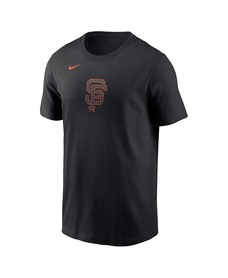 Nike Men's Black San Francisco Giants Lights Out Color Pop T-Shirt