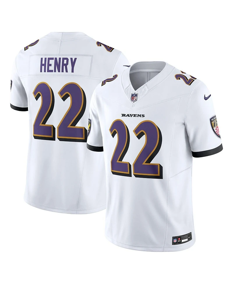 Nike Men's Derrick Henry White Baltimore Ravens Vapor F.u.s.e. Limited Jersey