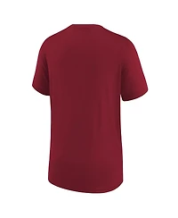 Nike Big Boys and Girls Red New York Giants Icon Legend T-Shirt