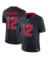 Nike Men's Nico Collins Navy Houston Texans Alternate 2 Vapor F.u.s.e. Limited Jersey