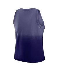 Wear by Erin Andrews Women's x Gracie Hunt Purple Baltimore Ravens Ombre Tank Top