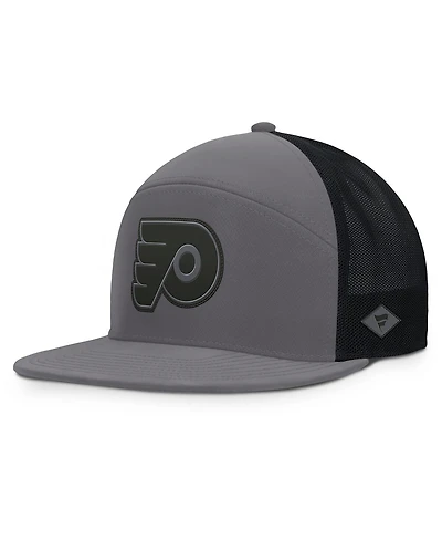 Fanatics Men's Charcoal Philadelphia Flyers Fairweather Adjustable Hat