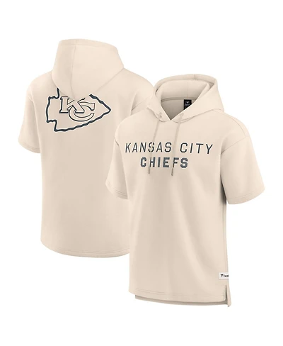 Fanatics Men's Kansas City Chiefs Elements Future Ground Lettering Short Sleeve Pullover Hoodie
