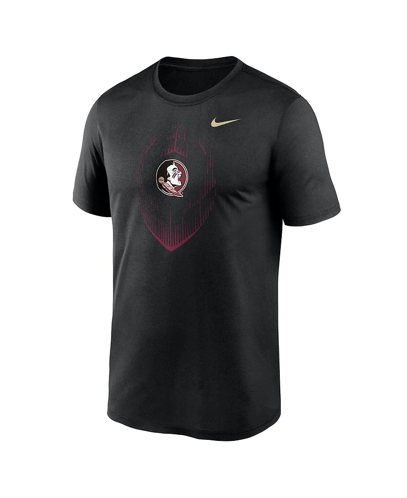 Nike Men's Black Florida State Seminoles Primetime Legend Icon Performance T-Shirt