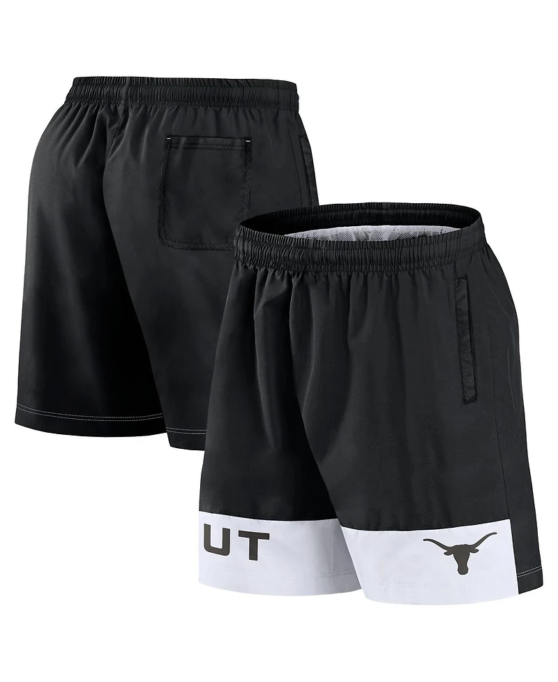 Fanatics Men's Black Texas Longhorns Elements Intensity Woven Shorts