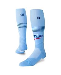 Stance Men's and Women's Light Blue Chicago Cubs 2025 Alternate Uniform Over the Calf Socks