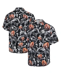 Tommy Bahama Men's Black Texas A&M Aggies Veracruz Cay First Down Blooms Button-Up Shirt
