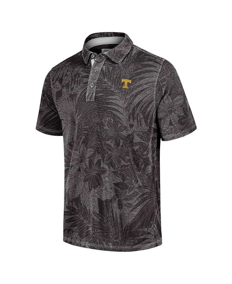 Tommy Bahama Men's Black Tennessee Volunteers Sport Santiago Paradise Polo Shirt