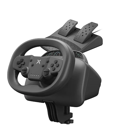 Nbcp Wireless Racing Wheel with Pedal for Switch, PS4/PS3, Pc, iOS & Android – 270° Rotation, Dual Vibration, Bluetooth 5.0, Race Game Con