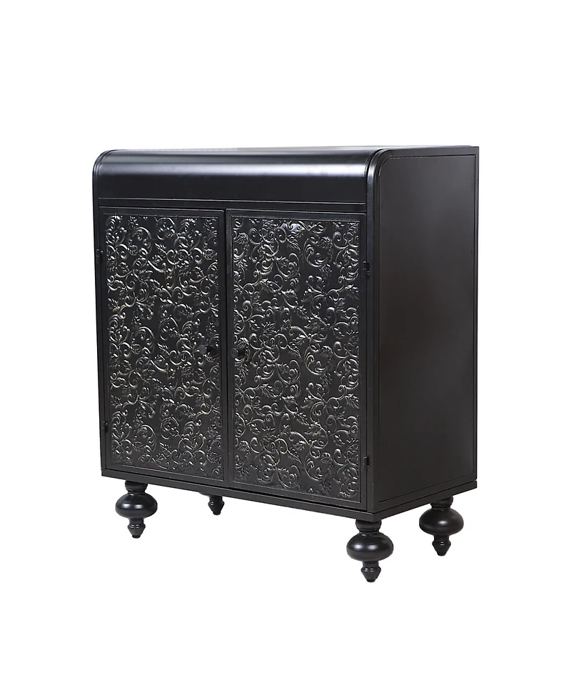 Streamdale Furniture Art Accent Cabinet with 2 Doors