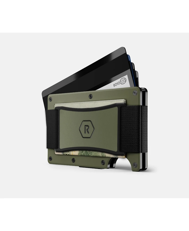 The Ridge Ridge Wallet - Matte Olive - Cash Strap