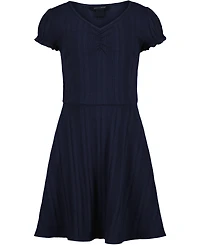 Tommy Hilfiger Big Girls Variegated Rib Play Dress