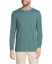 Lands' End Big & Tall Long Sleeve Cotton Supima Tee