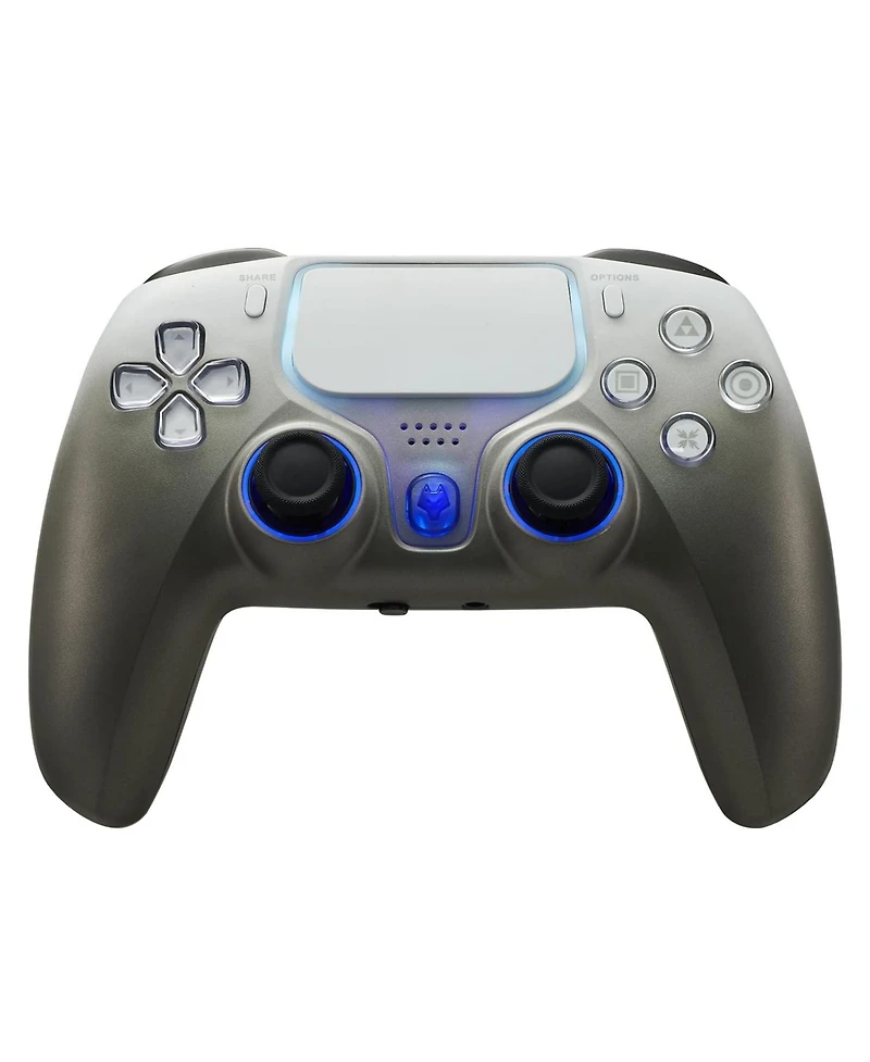 Nbcp PS4 Wireless Controller with Hall Effect Triggers, Dual Motors, 6-Axis Gyro, Rgb Lighting & Touchpad – Compatible with PS4/PS3/Pc/iOS/Android