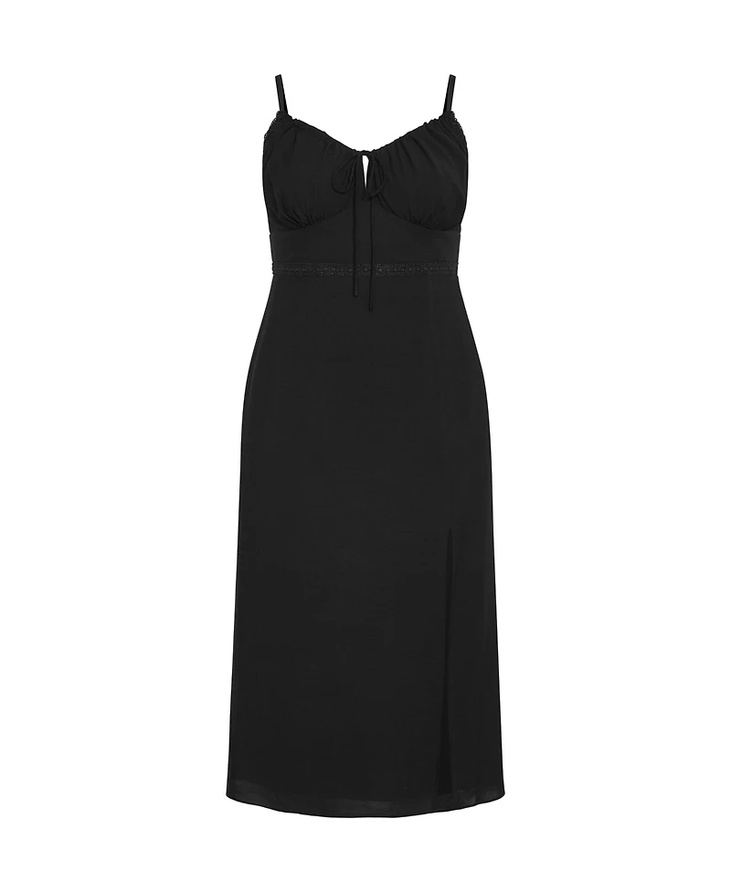 City Chic Plus Sweet Pea Maxi Dress