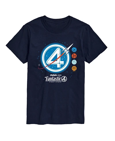 Airwaves Men's The Fantastic Four Short Sleeve T-Shirt