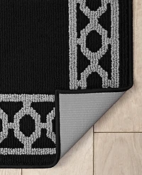 Jean Pierre Christine Trellis Border Tufted Runner Rug, 26" x 45"