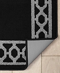 Jean Pierre Christine Trellis Border Tufted Runner Rug