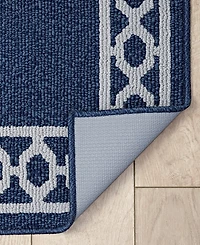 Jean Pierre Christine Trellis Border Tufted Runner Rug
