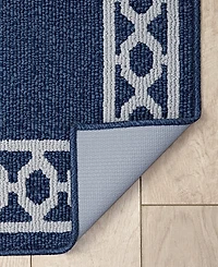 Jean Pierre Christine Trellis Border Tufted Runner Rug