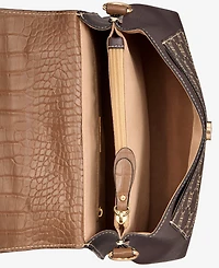 Giani Bernini Small Monogram Top Handle Crossbody, Macy's Exclusive