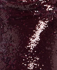 Alex & Sophia Juniors' Sequined Mesh Midi Dress
