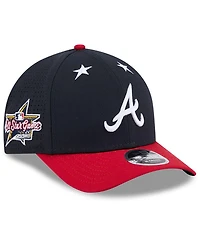 New Era Men's Navy/Red Atlanta Braves 2025 Mlb All-Star Game 9FORTY M-Crown Adjustable Hat