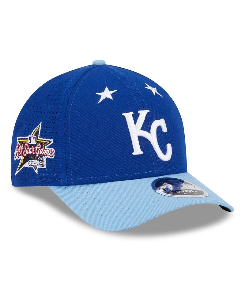 New Era Men's Royal/Light Blue Kansas City Royals 2025 Mlb All-Star Game 9FORTY M-Crown Adjustable Hat