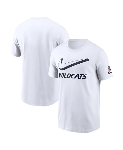Nike Men's White Arizona Wildcats Primetime 2-Hit Swoosh T-Shirt