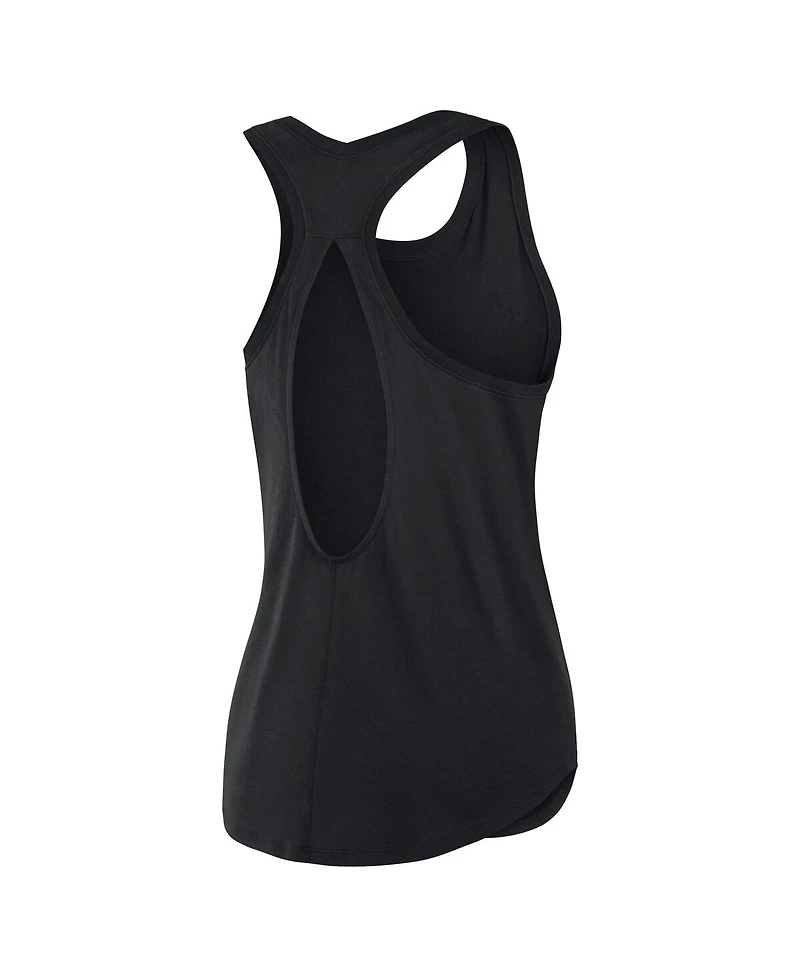 Fanatics Women's Black Jacksonville Jaguars Iron Fan Tank Top