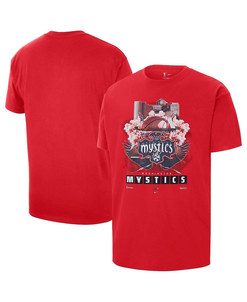 Nike Men's Red Washington Mystics Original Content Max90 T-Shirt