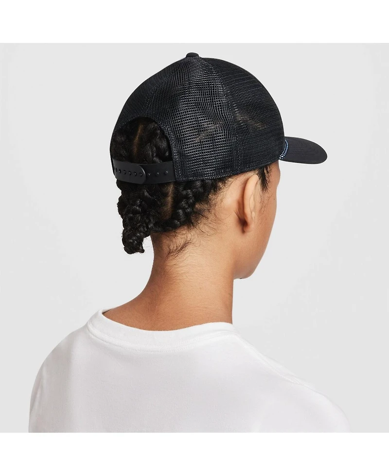Nike Big Boys and Girls Black Rise Trucker Adjustable Hat