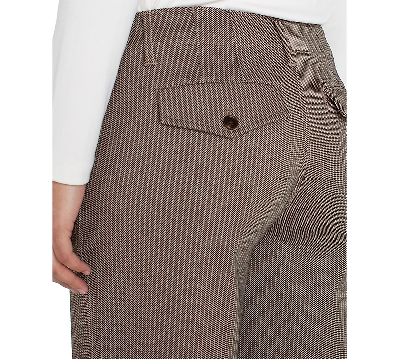 Liverpool Los Angeles Women's Wide-Leg Cropped Pants
