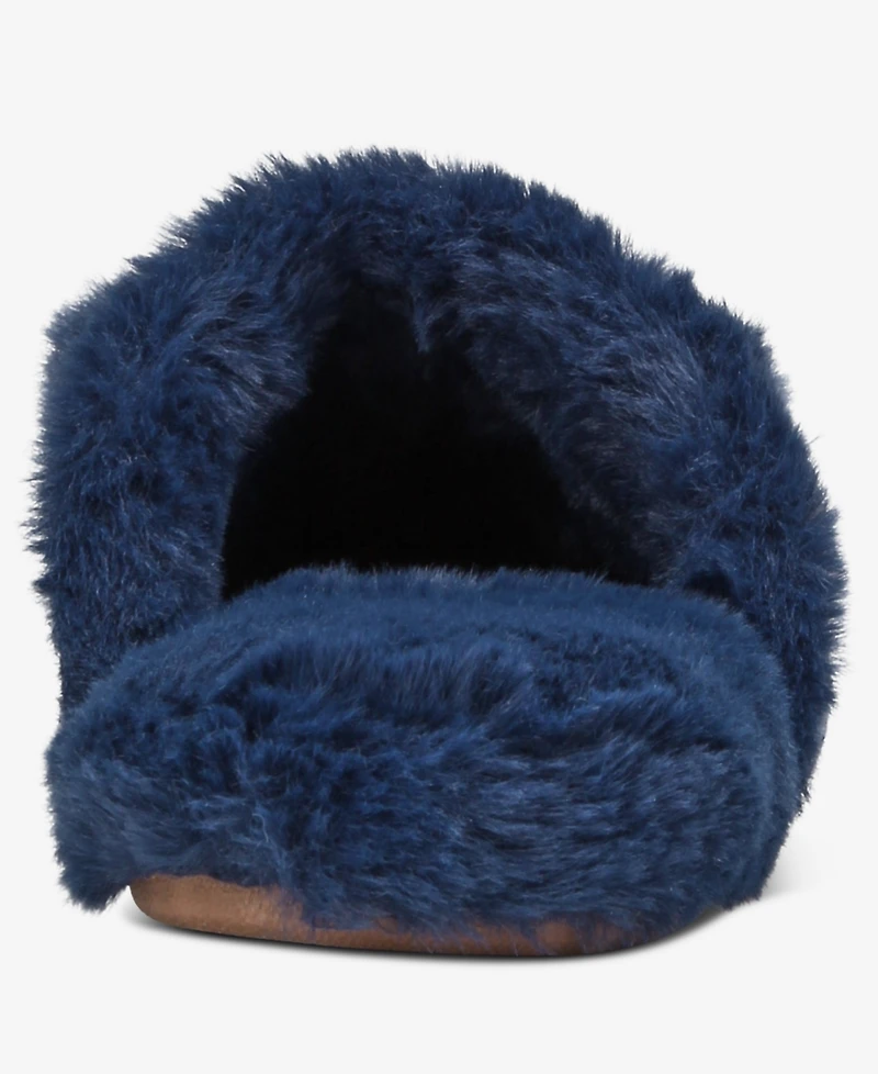 Charter Club Women's Faux Shearling Slide Slippers, Macy's Exclusive