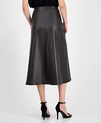 Anne Klein Women's Flared Pull-On Midi Skirt