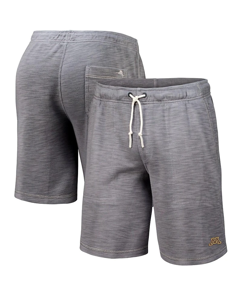 Tommy Bahama Men's Gray Minnesota Golden Gophers Tobago Bay Tri-Blend Shorts