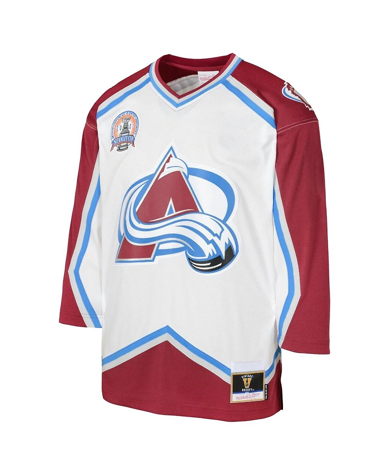 Mitchell & Ness Big Boys and Girls Blue Colorado Avalanche 2000 Line Player Jersey