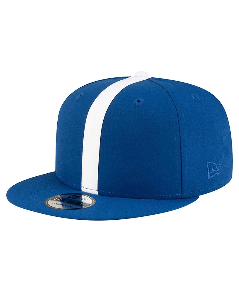 New Era Men's Royal Indianapolis Colts Throwback Helmet 9FIFTY Snapback Hat