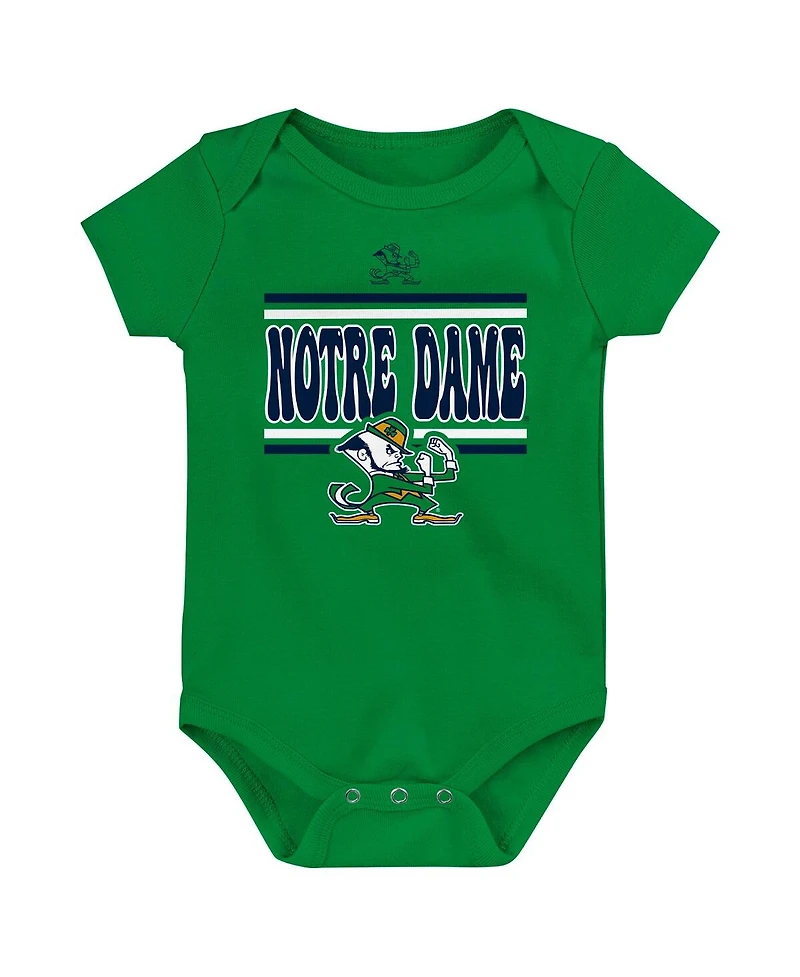 Outerstuff Baby Boys and Girls 3-Pack Notre Dame Fighting Irish Sunday Comics Bodysuit