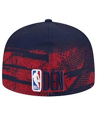 New Era Men's Navy Denver Nuggets Tip-Off 59FIFTY Fitted Hat