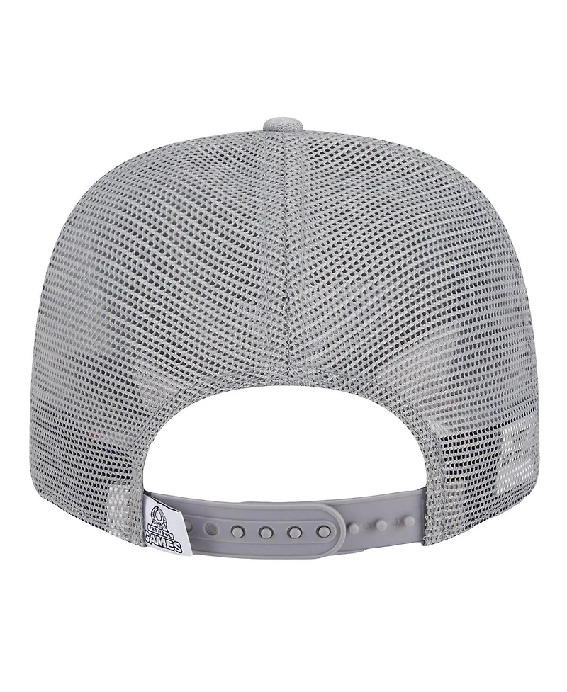 New Era Men's Gray Jacksonville Jaguars 2025 Pro Bowl 9SEVENTY Stretch-Snap Hat