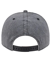 New Era Men's Charcoal Phoenix Suns Throwback Washed Pre-Curved 9FIFTY Snapback Hat
