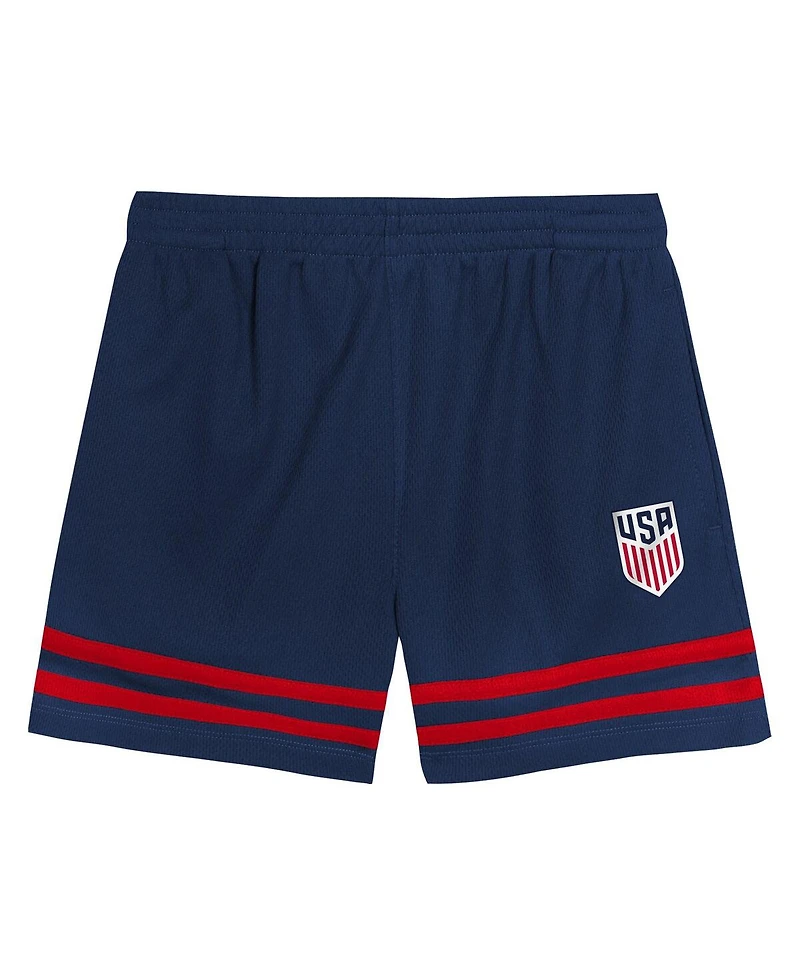 Outerstuff Toddler 2-Piece Red/Navy Usmnt Charming Dude Top and Shorts Set