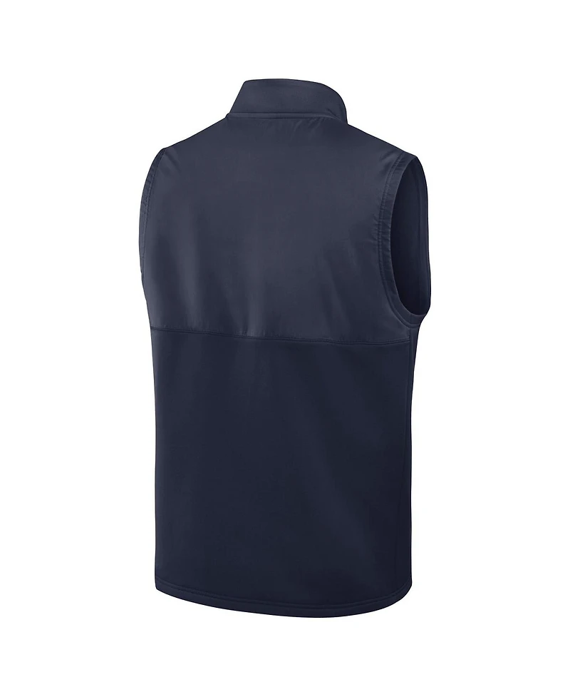 Jordan Men's Navy North Carolina Tar Heels Primetime Victory Performance Full Zip Vest