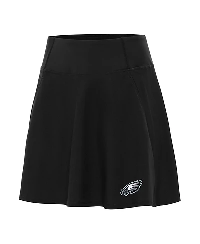Antigua Women's Black Philadelphia Eagles Chip Skort