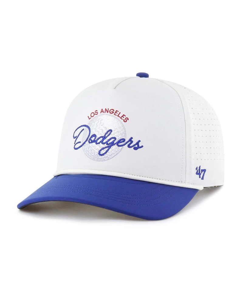 '47 Brand Men's White/Royal Los Angeles Dodgers Gimmie Golf Hitch Rope Adjustable Hat